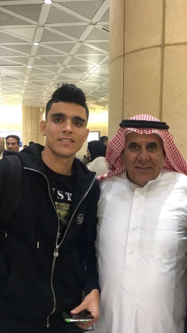 بن شرقي بعد وصوله الرياض