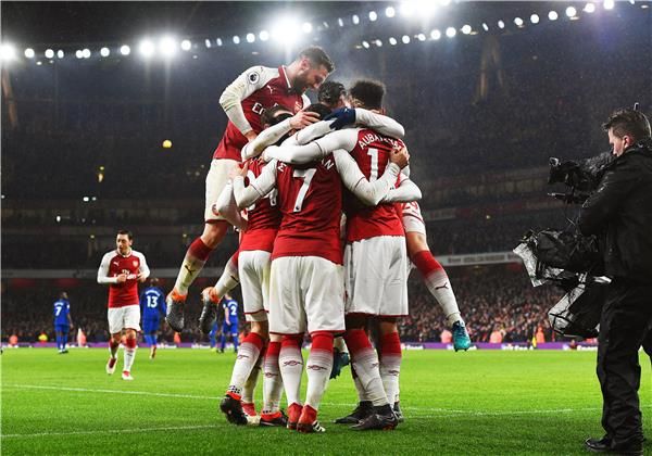 لاعبو آرسنال