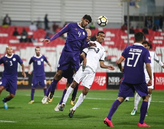 لقطة من المباراة