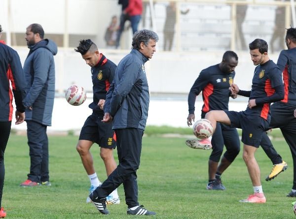 جانب من تدريبات اليوم