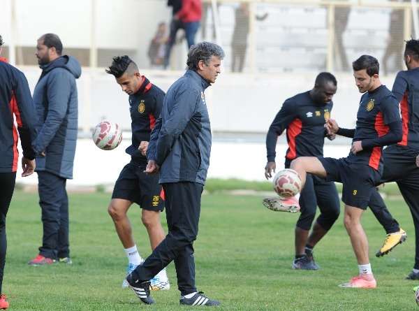 جانب من تدريبات اليوم