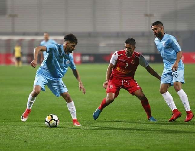 لقطة من المباراة