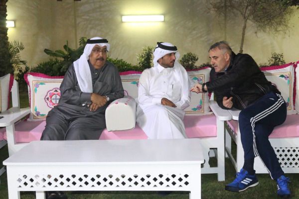 من الحفل الذي أقامه نائب رئيس العربي