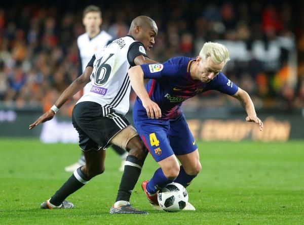 جانب من لقاء برشلونة أمام فالنسيا