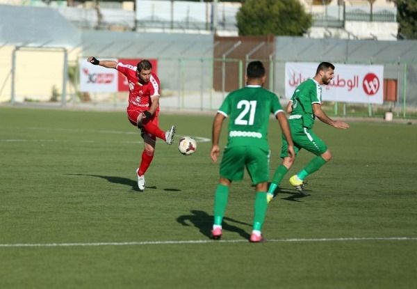 صورة أرشيفية من الدوري الفلسطيني