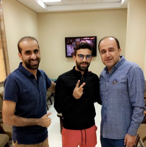 محمد فوزير بعد إجراء الفحوصات