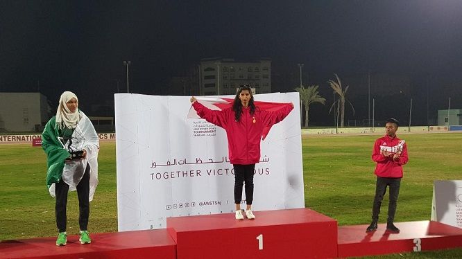 العداءة البحرينية مارتا هيرياتويوتا