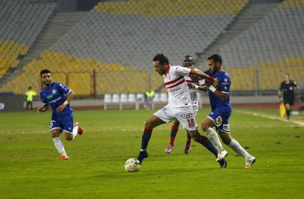 جانب من المباراة