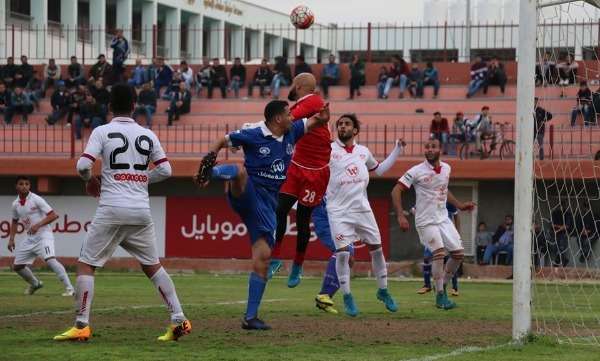 لقطة من المباراة