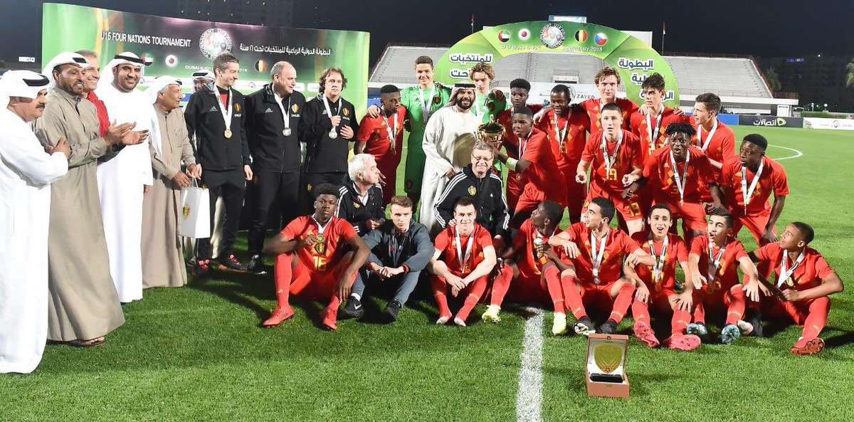 من تتويج بلجيكا