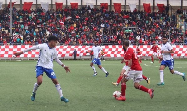 لقطة من المباراة