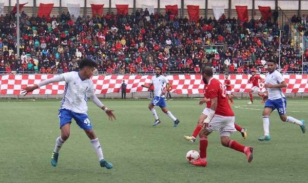 لقطة من المباراة