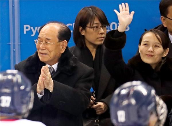 رئيس كوريا الجنوبية وشقيقة الزعيم الكوري الشمالي