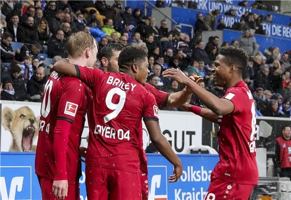 لاعبو باير ليفركوزن