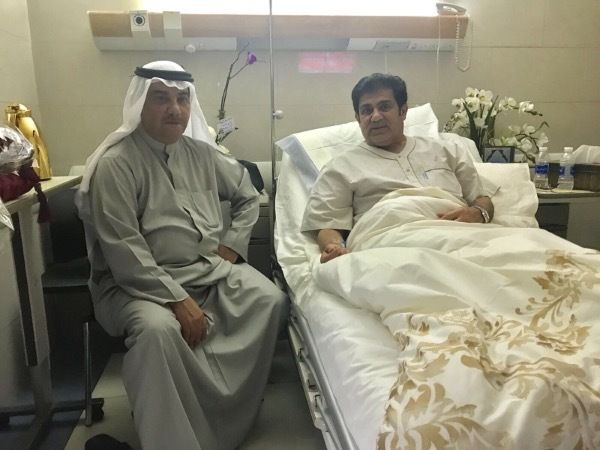 رئيس العربي خلال زيارته للجنرال