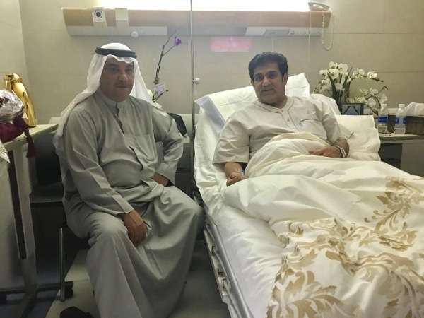 رئيس العربي خلال زيارته للجنرال