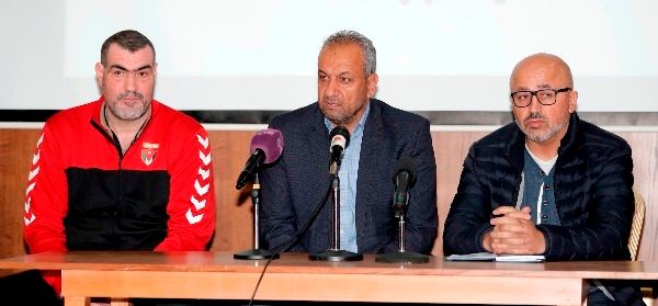 جانب من المؤتمر الصحفي