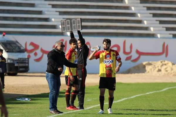 الجدي خلال مباراة اليوم