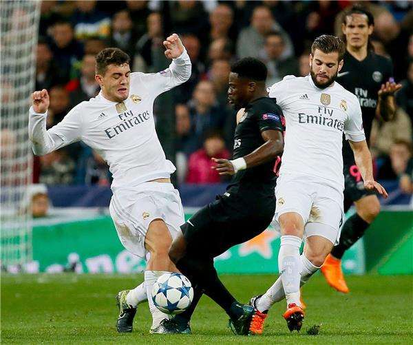 مواجهة سابقة بين ريال مدريد وسان جيرمان