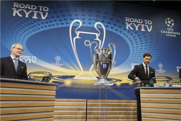 من سحب قرعة ثمن نهائي دوري أبطال أوروبا