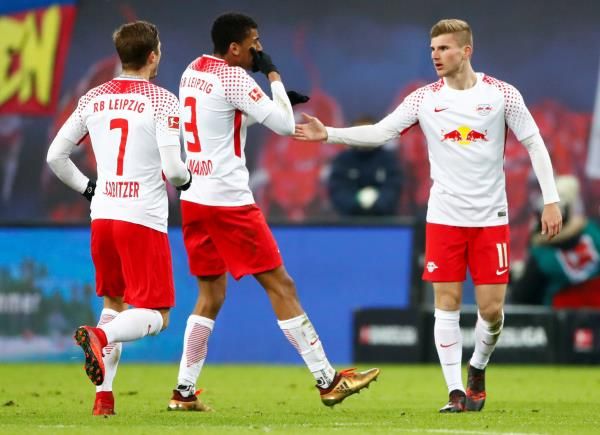 فيرنر وسط لاعبي لايبزج