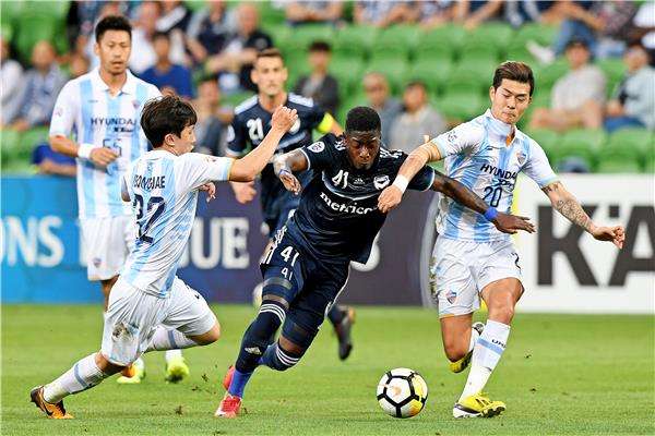 لقطة من المباراة