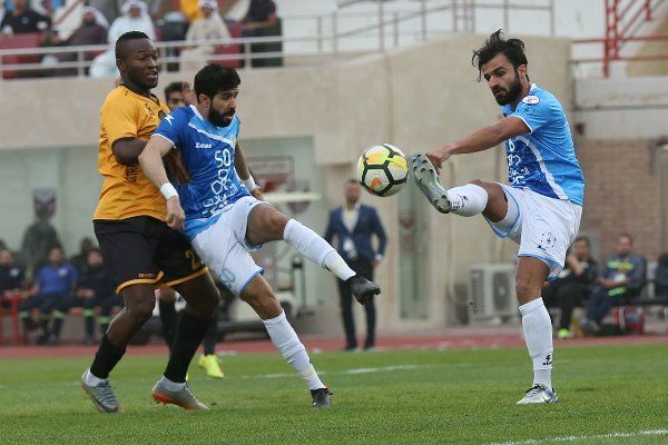 جانب من المباراة