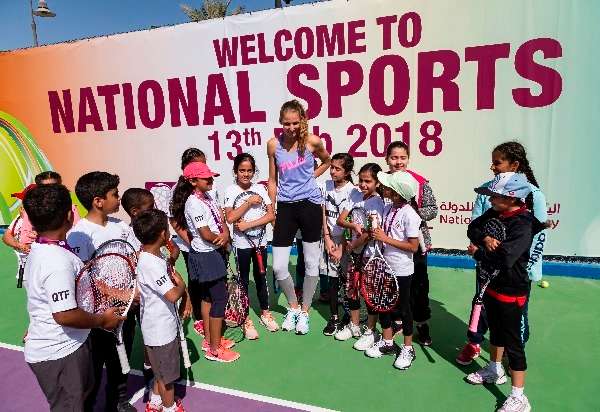 جانب من اليوم الرياضي