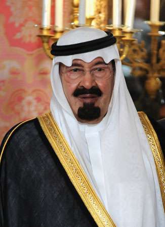 العاهل السعودي الملك عبد الله بن عبد العزيز
