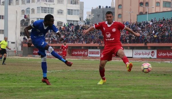 من جولة الدوري الفلسطيني