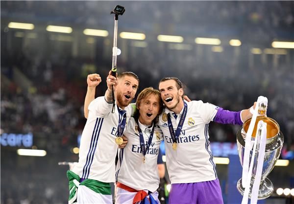 بيل ومودريتش وراموس