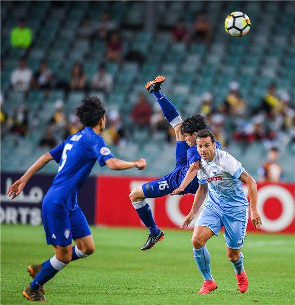 جانب من مباراة بلووينجز وسيدني