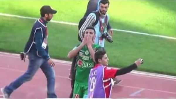 اللقطة التي أثارت الجدل