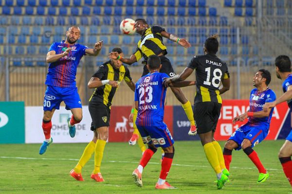 صورة أرشيفية للاعبي وادي دجلة أمام بتروجت