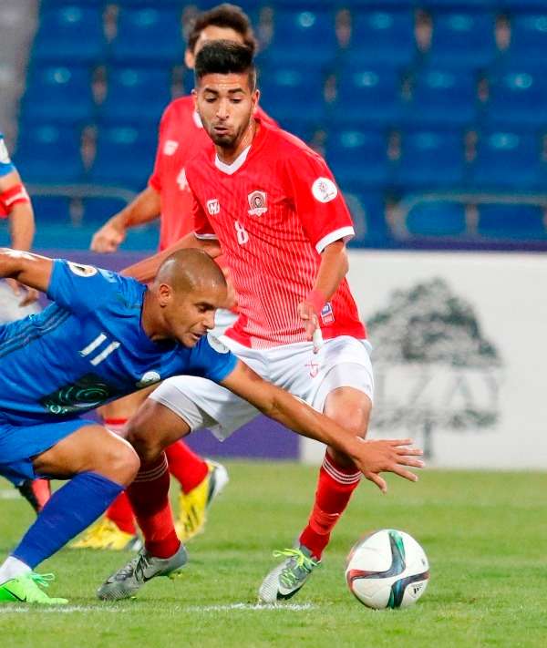 لقاء سابق بين الرمثا والجزيرة