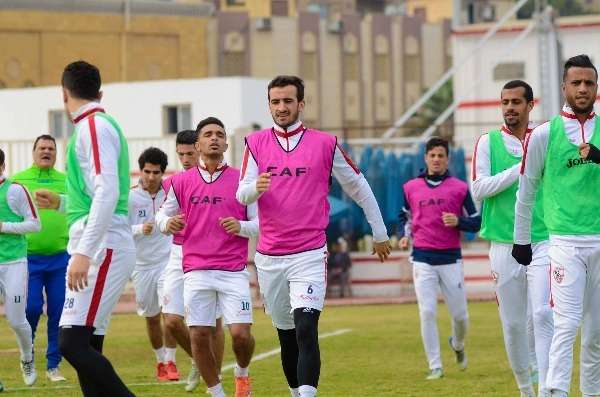 جانب من مران اليوم