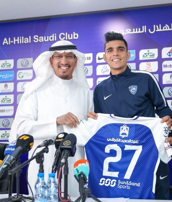 تقديم بن شرقي في الهلال السعودي