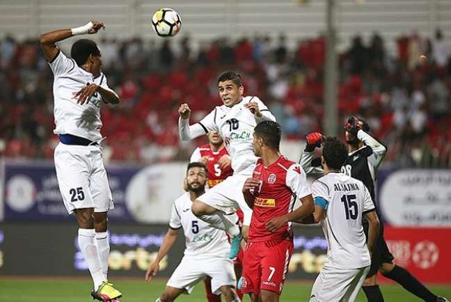 لقطة من المباراة