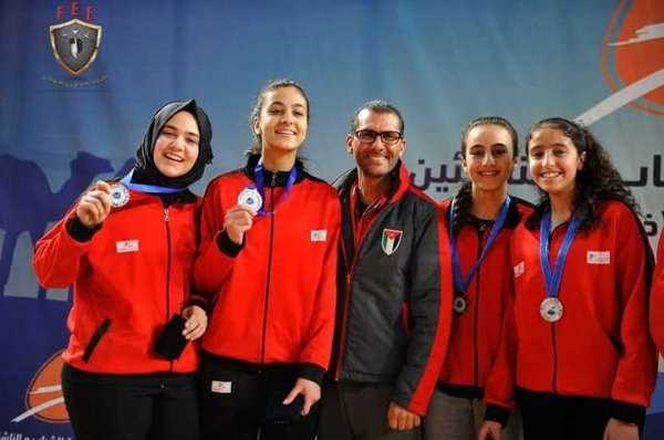 منتخب الأردن للمبارزة