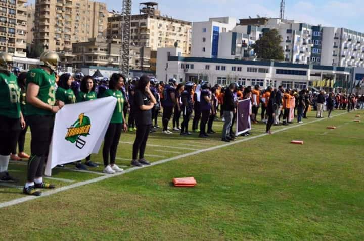 جانب من الفعاليات قبيل بدء المنافسات