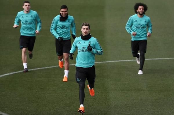 من تدريبات ريال مدريد