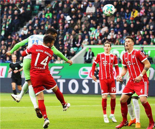 جانب من المباراة