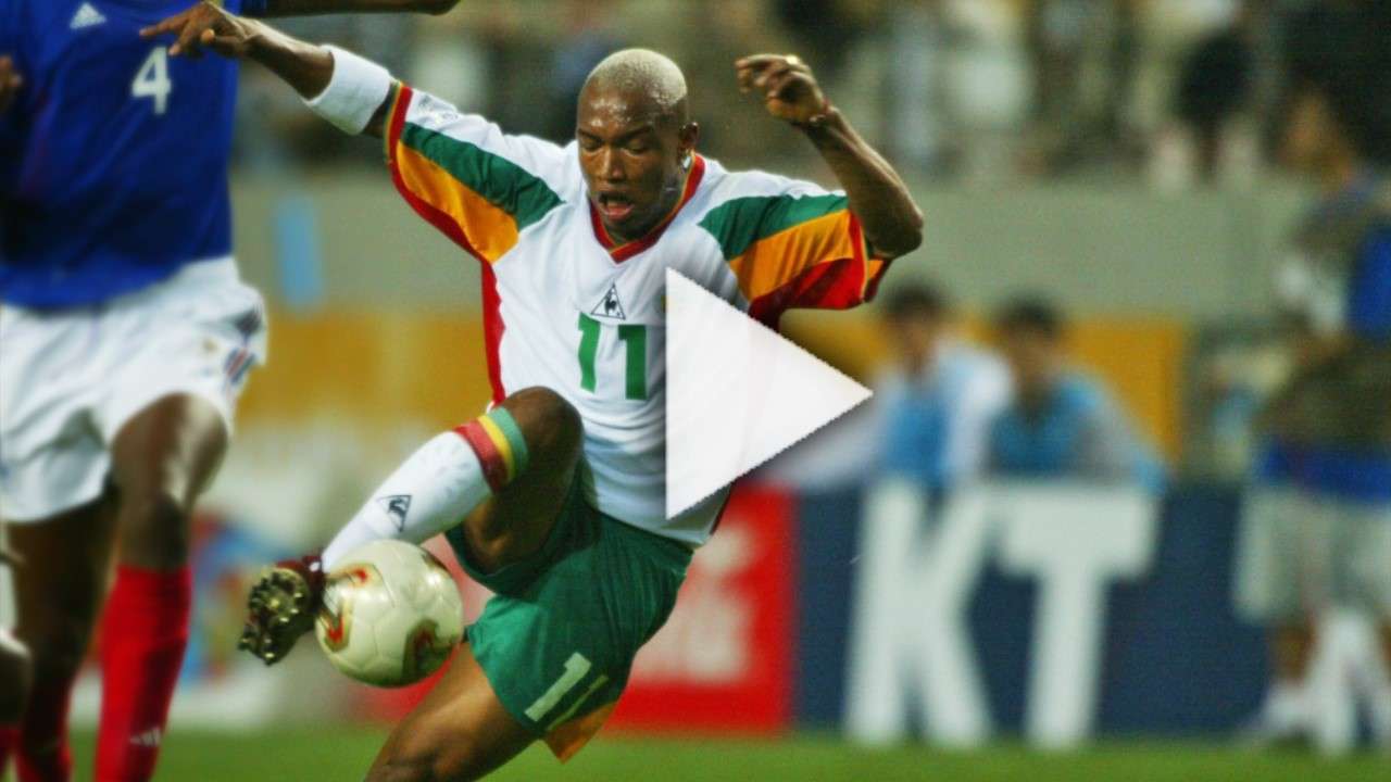 جانب من مباراة السنغال وفرنسا