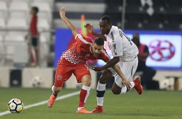 لقطة من المباراة