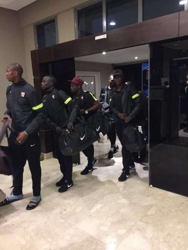 من وصول البعثة