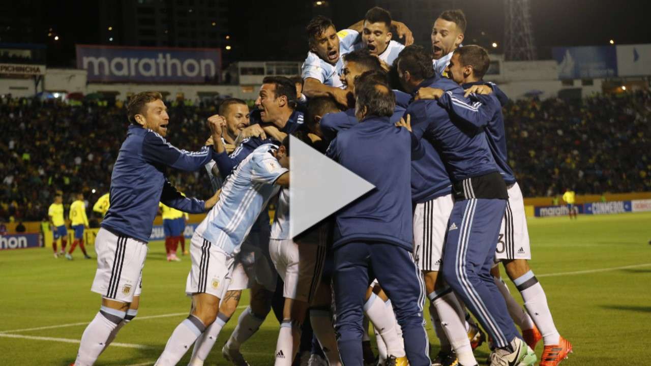 لاعبو منتخب الأرجنتين