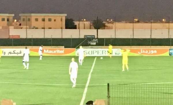 جانب من المباراة