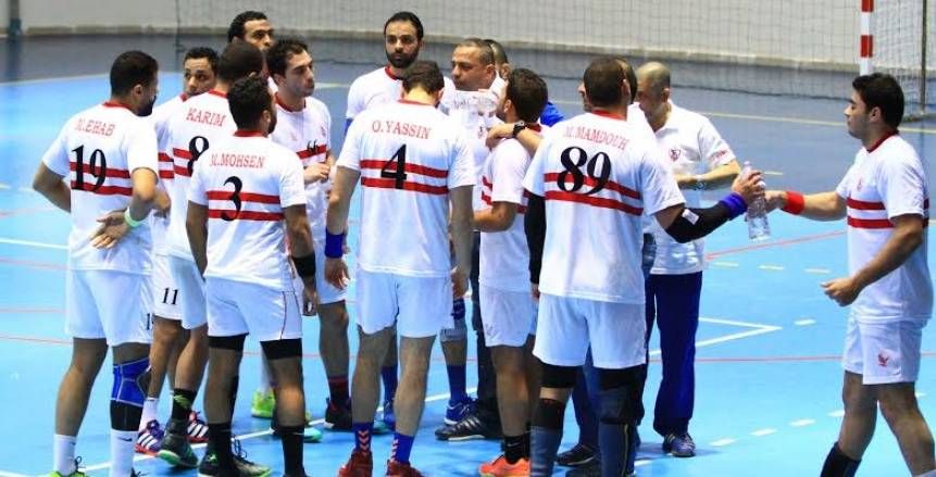 لاعبو يد الزمالك 