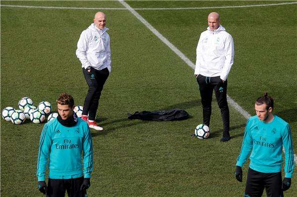 بيل في تدريبات ريال مدريد