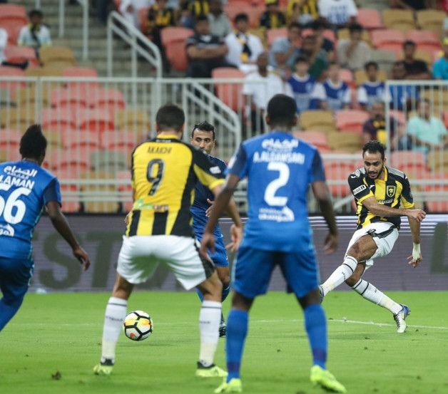 من مباراة اتحاد جدة